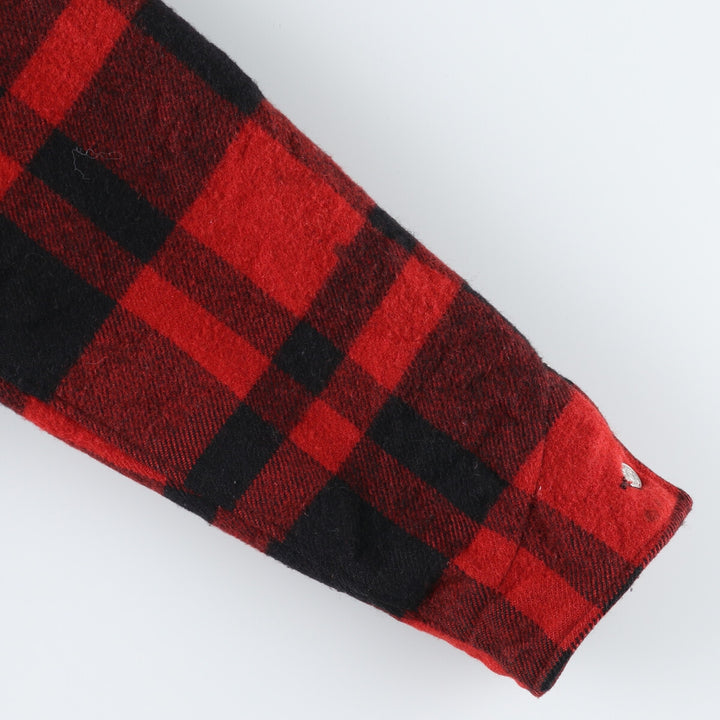 90'S POLO by Ralph Lauren Buffalo Check Wool Jacket Made in USA Men's M Size Vintage /evb008329