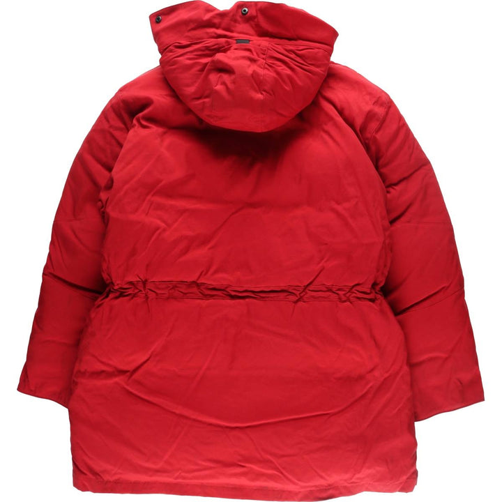 Vintage 90'S Ralph Lauren POLO SPORT down parka, men's size XL Nylon red type Vintage Second Hand