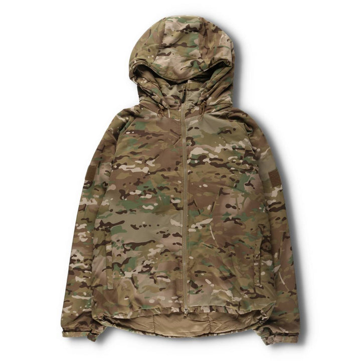 Genuine US military item, 00'S WILDTHINGS high loft jacket, padded parka, puffer jacket, Medium-Regular, men's size M Nylon Khaki type sage green Vintage Second Hand