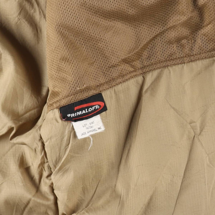 Genuine US military item, 00'S WILDTHINGS high loft jacket, padded parka, puffer jacket, Medium-Regular, men's size M Nylon Khaki type sage green Vintage Second Hand