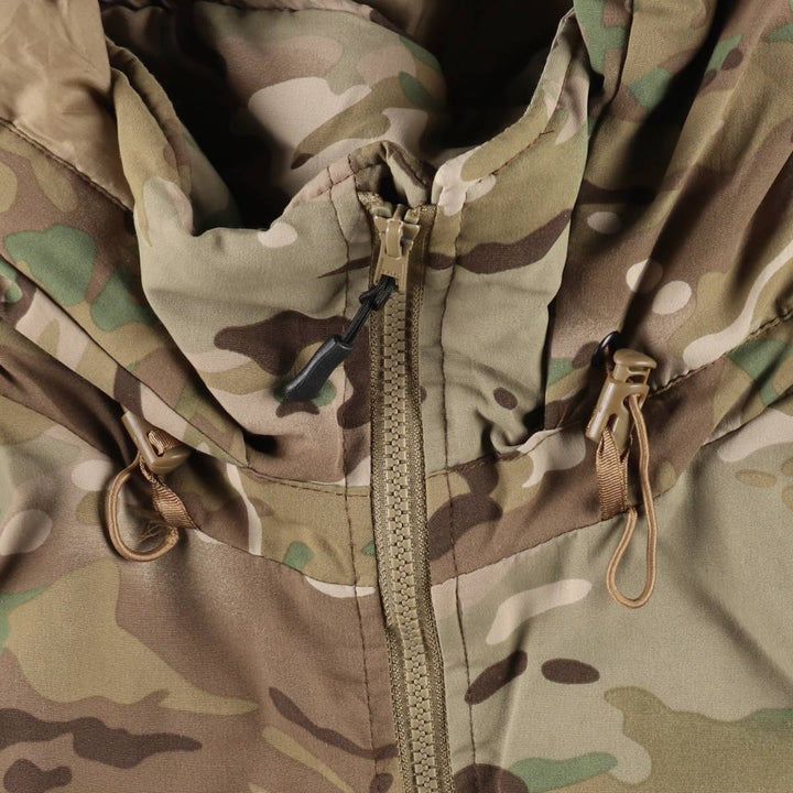 Genuine US military item, 00'S WILDTHINGS high loft jacket, padded parka, puffer jacket, Medium-Regular, men's size M Nylon Khaki type sage green Vintage Second Hand