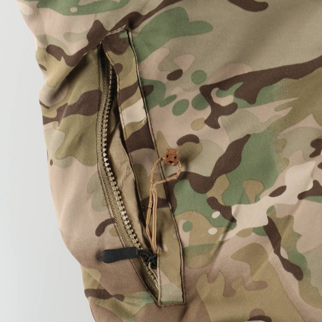 Genuine US military item, 00'S WILDTHINGS high loft jacket, padded parka, puffer jacket, Medium-Regular, men's size M Nylon Khaki type sage green Vintage Second Hand