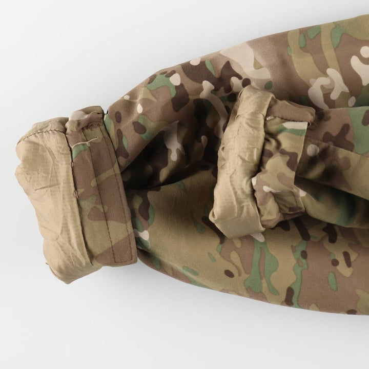 Genuine US military item, 00'S WILDTHINGS high loft jacket, padded parka, puffer jacket, Medium-Regular, men's size M Nylon Khaki type sage green Vintage Second Hand