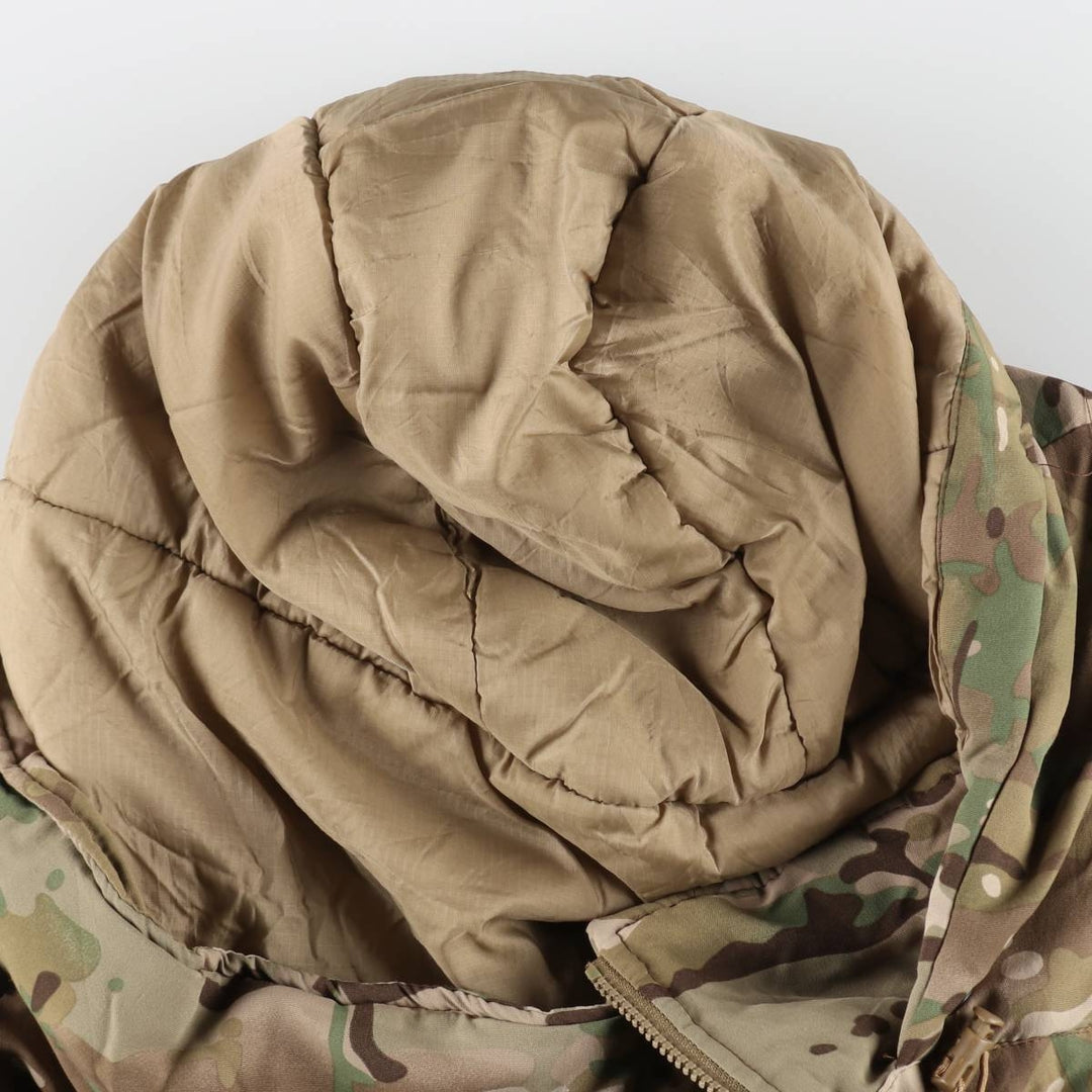 Genuine US military item, 00'S WILDTHINGS high loft jacket, padded parka, puffer jacket, Medium-Regular, men's size M Nylon Khaki type sage green Vintage Second Hand