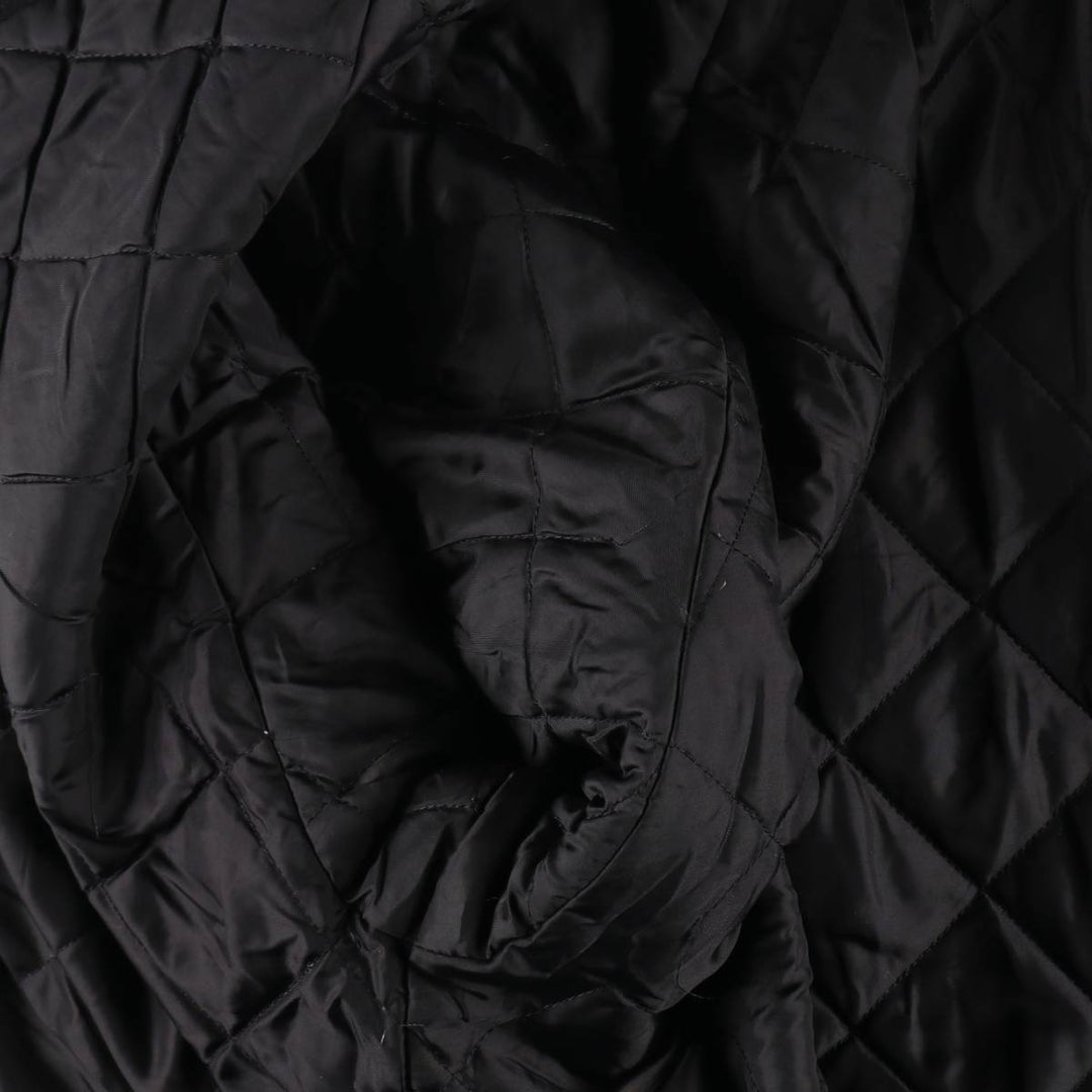 90'S Nike TEAM Sleeve Leather Wool Stadium Jacket Award Jacket Varsity Jacket Made in Canada Men's M Size Vintage /evb008357