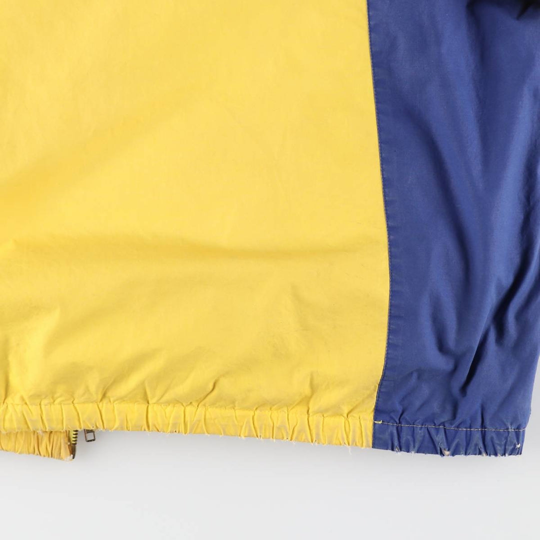 Vintage 90'S Ralph Lauren POLO by Ralph Lauren Cookie Patch Down Parka, Men's Size L cotton yellow type Vintage Second Hand