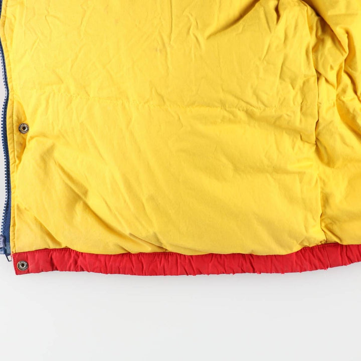 Vintage 1990'S Ralph Lauren POLO by Ralph Lauren down jacket, size L, men's cotton multicolor Vintage Second Hand