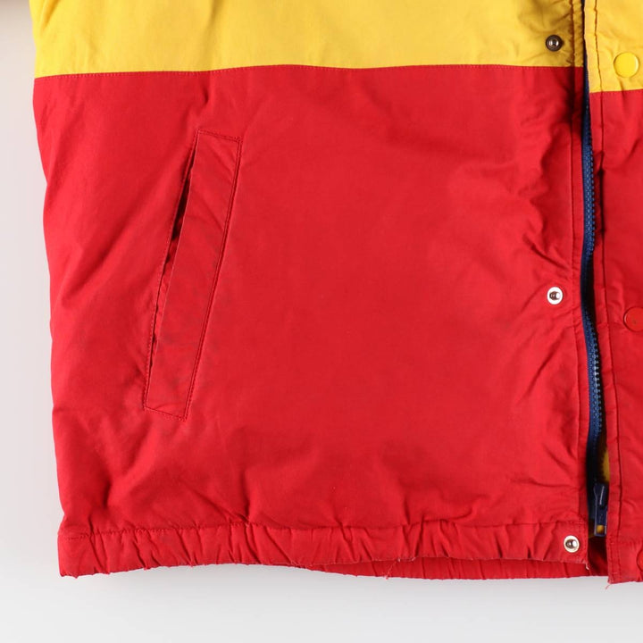 Vintage 1990'S Ralph Lauren POLO by Ralph Lauren down jacket, size L, men's cotton multicolor Vintage Second Hand