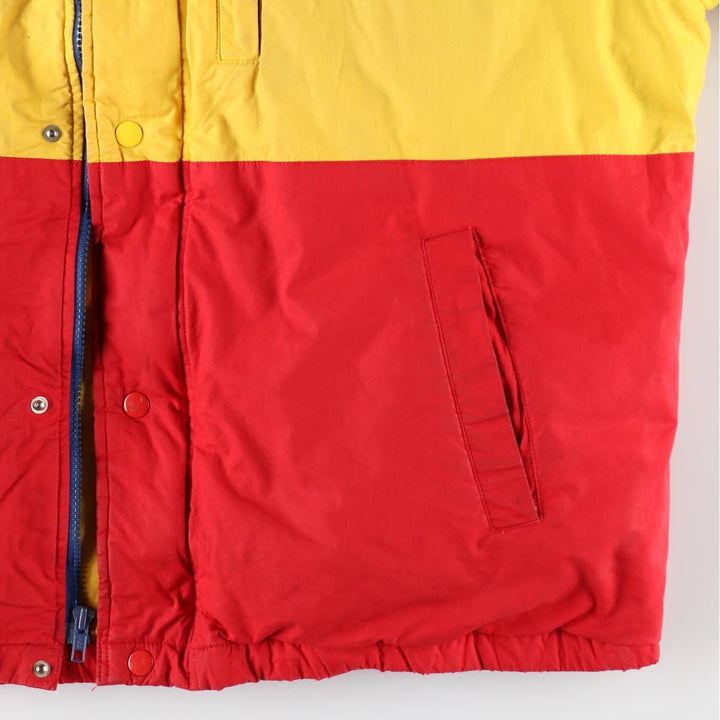 Vintage 1990'S Ralph Lauren POLO by Ralph Lauren down jacket, size L, men's cotton multicolor Vintage Second Hand