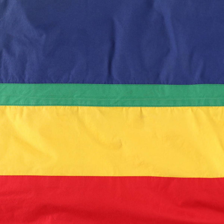 Vintage 1990'S Ralph Lauren POLO by Ralph Lauren down jacket, size L, men's cotton multicolor Vintage Second Hand