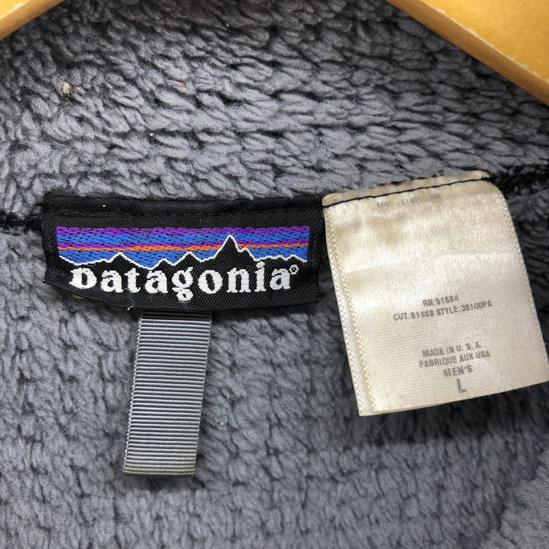 Patagonia Regulator R4 36100 POLARTEC Fleece Jacket Made in USA Men's L size /evb008390