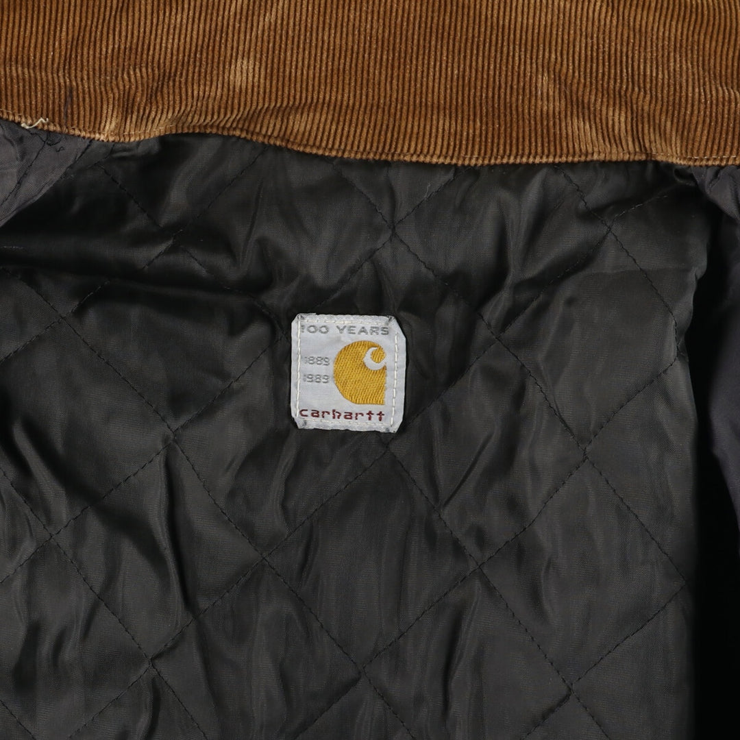 80's Carhartt 100th Anniversary Model Camouflage Pattern Duck Hunter Camo Duck Hunting Jacket Men's L Size Vintage /evb008400