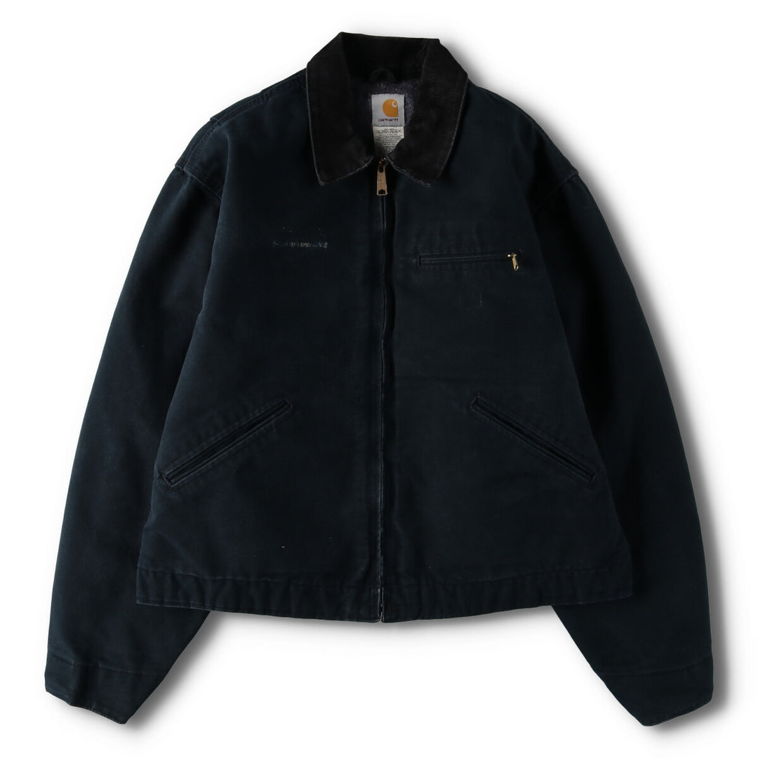 00'S Carhartt Detroit Jacket Duck Work Jacket Men's XXL /evb008402