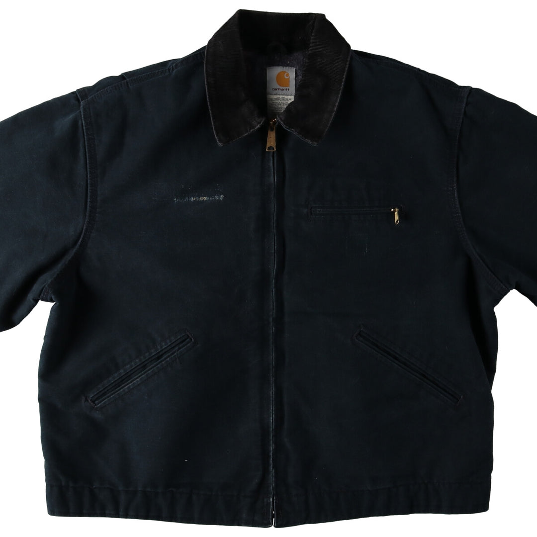 00'S Carhartt Detroit Jacket Duck Work Jacket Men's XXL /evb008402
