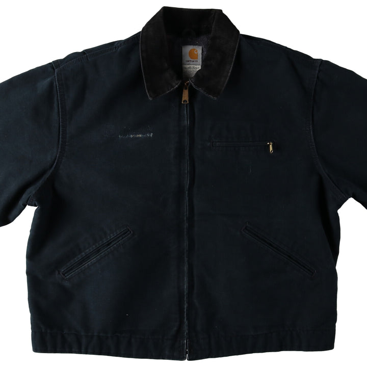 00'S Carhartt Detroit Jacket Duck Work Jacket Men's XXL /evb008402