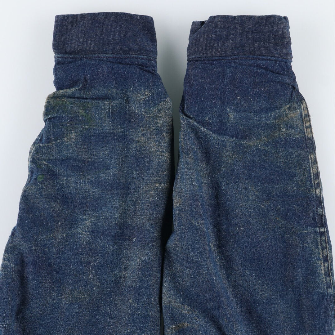 60s-70'S UNKNOWN Vintage denim work jacket, men's size L /evb008403