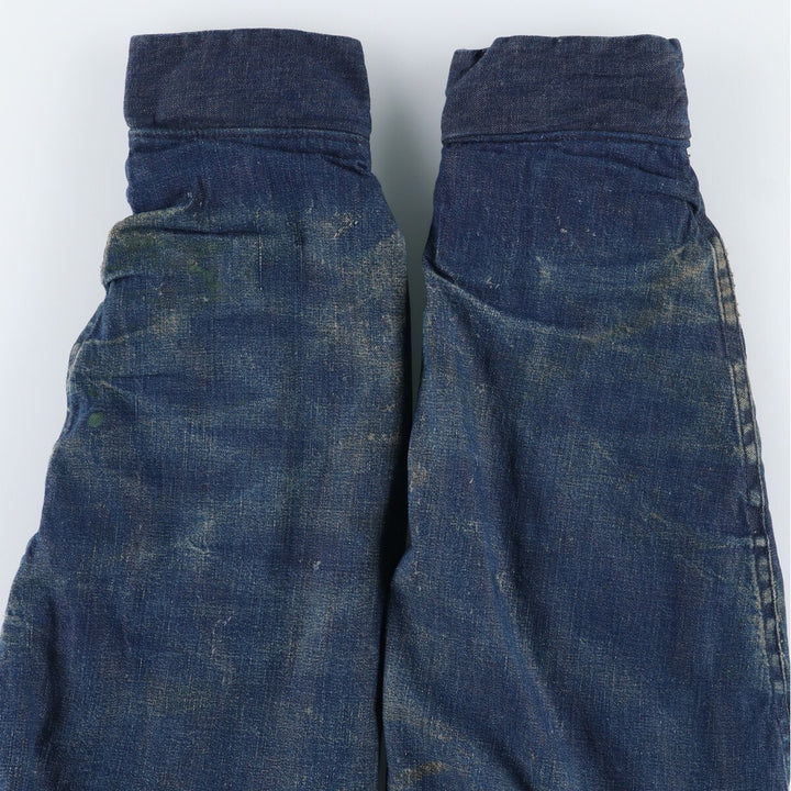 60s-70'S UNKNOWN Vintage denim work jacket, men's size L /evb008403