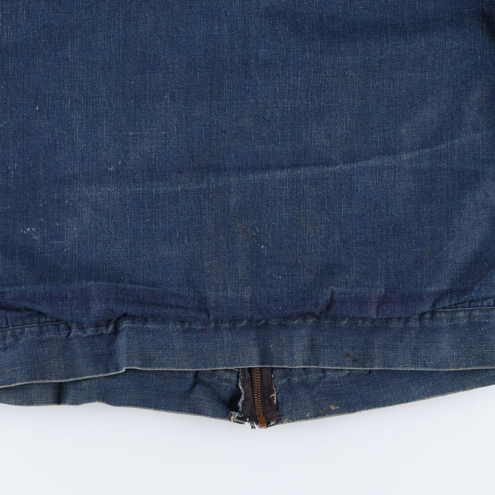 60s-70'S UNKNOWN Vintage denim work jacket, men's size L /evb008403