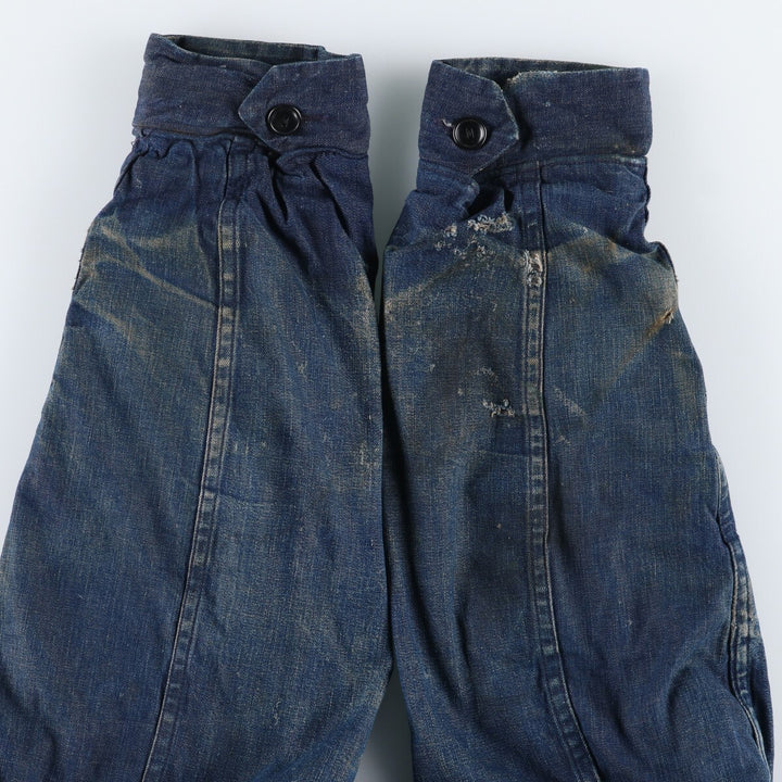 60s-70'S UNKNOWN Vintage denim work jacket, men's size L /evb008403