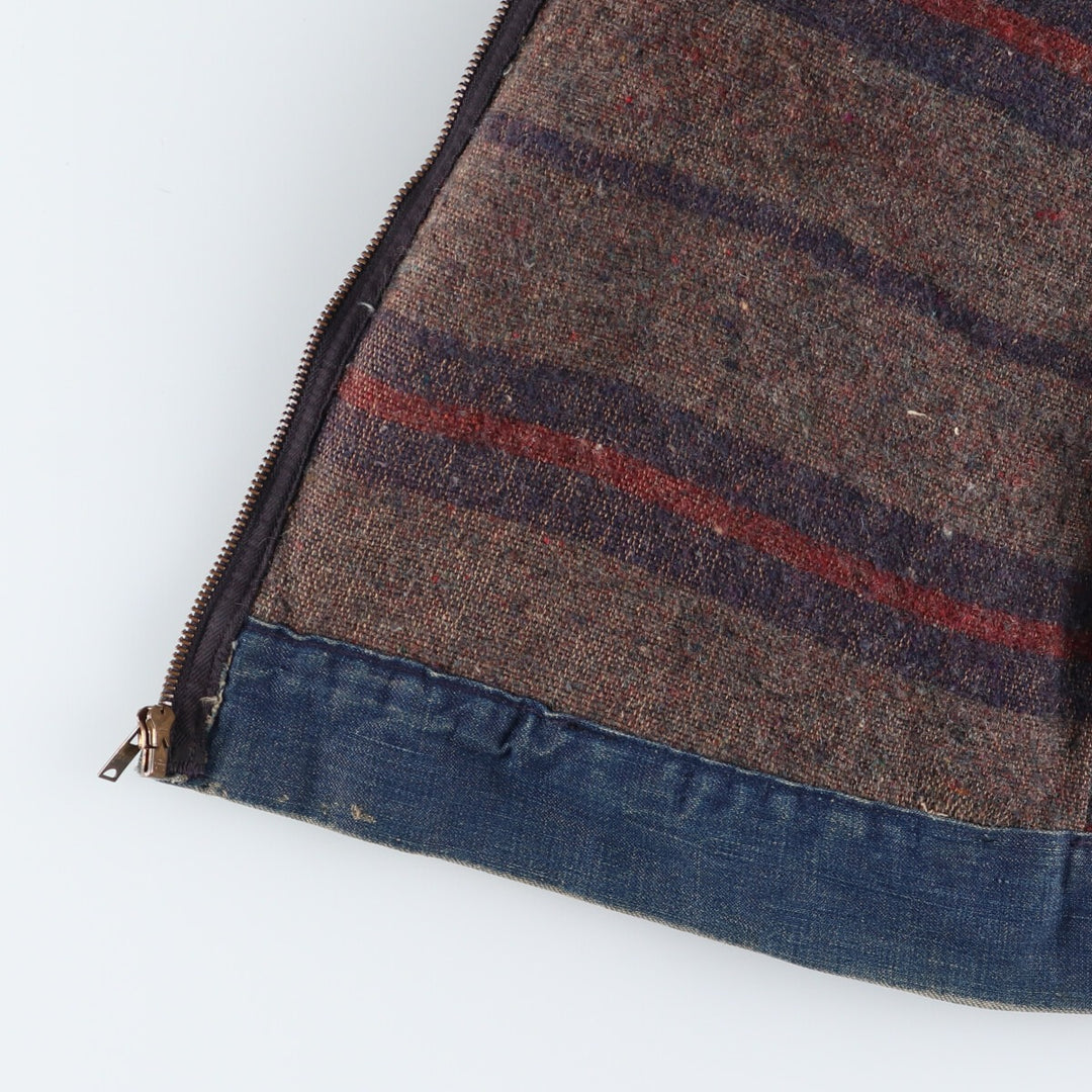 60s-70'S UNKNOWN Vintage denim work jacket, men's size L /evb008403