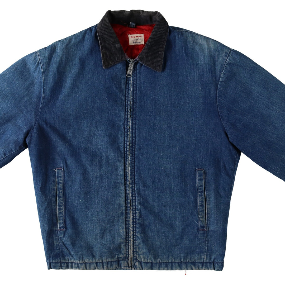 60'S Penney's BIGMAC denim work jacket, men's size M, vintage /evb008405