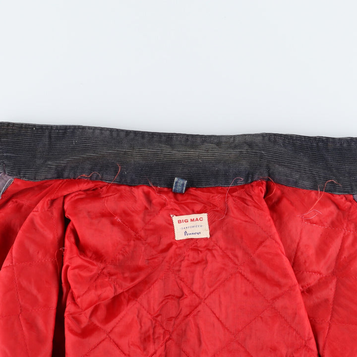 60'S Penney's BIGMAC denim work jacket, men's size M, vintage /evb008405