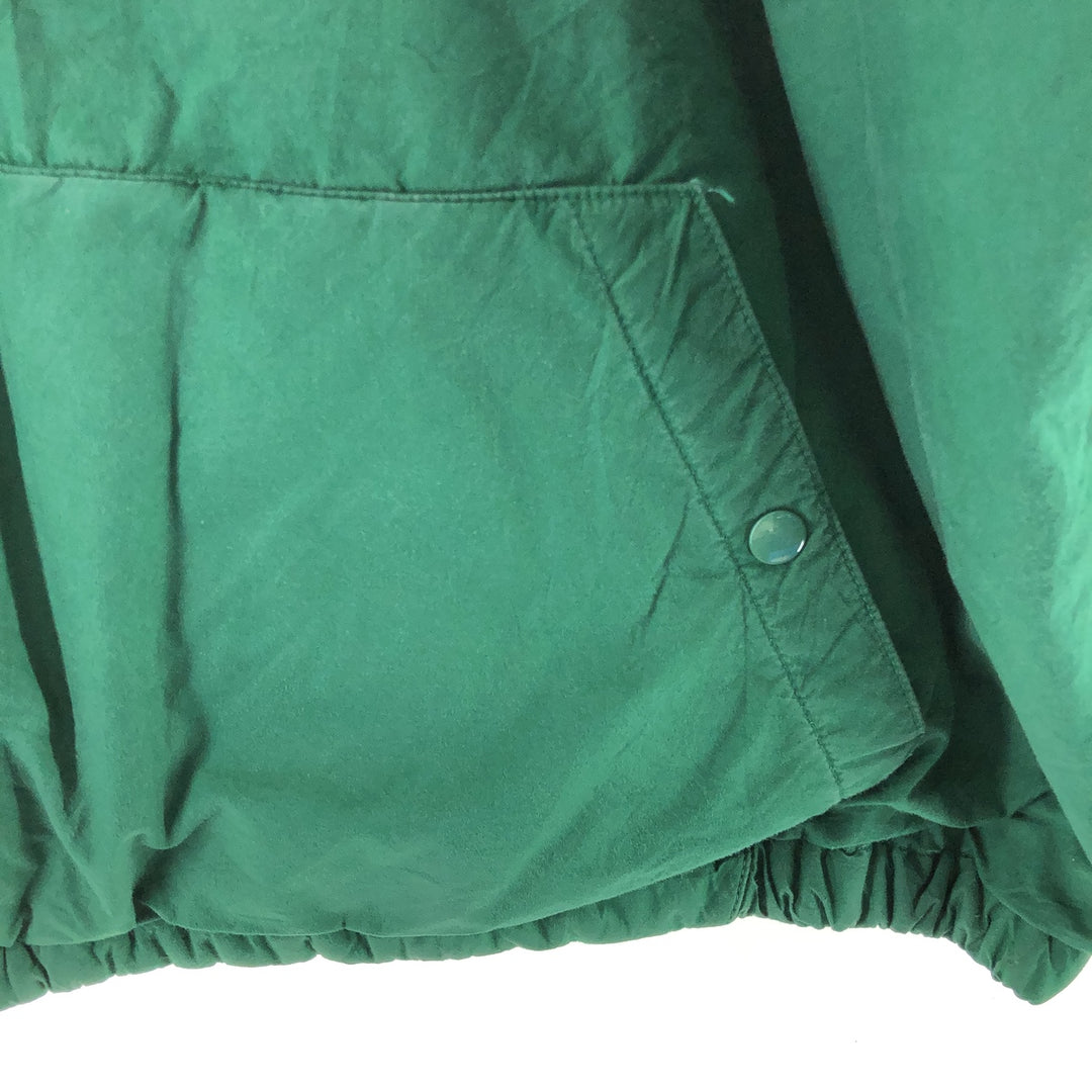 90'S POLO by Ralph Lauren hooded swing top sports jacket made in USA, men's XXL unclear green type Vintage Second Hand