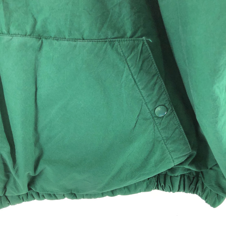 90'S POLO by Ralph Lauren hooded swing top sports jacket made in USA, men's XXL unclear green type Vintage Second Hand