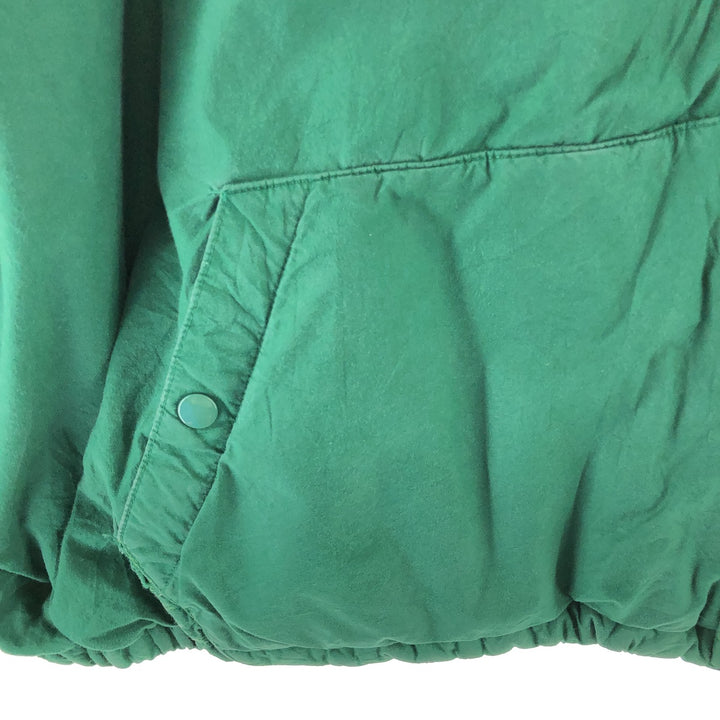 90'S POLO by Ralph Lauren hooded swing top sports jacket made in USA, men's XXL unclear green type Vintage Second Hand