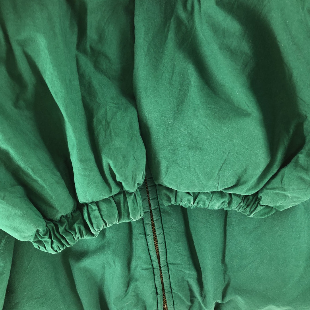 90'S POLO by Ralph Lauren hooded swing top sports jacket made in USA, men's XXL unclear green type Vintage Second Hand