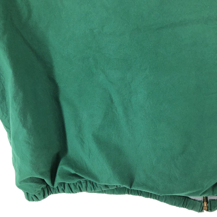 90'S POLO by Ralph Lauren hooded swing top sports jacket made in USA, men's XXL unclear green type Vintage Second Hand