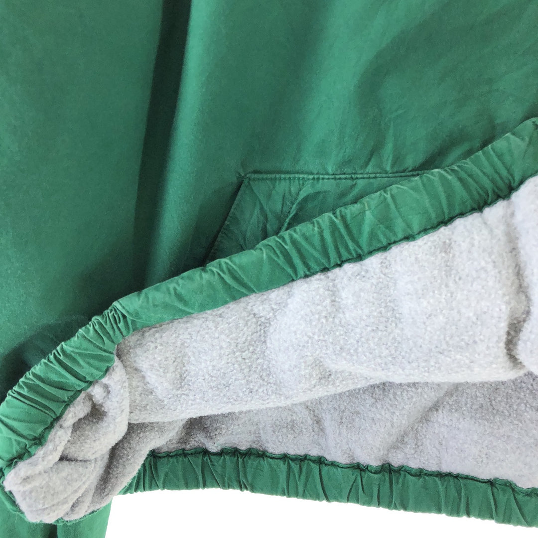 90'S POLO by Ralph Lauren hooded swing top sports jacket made in USA, men's XXL unclear green type Vintage Second Hand
