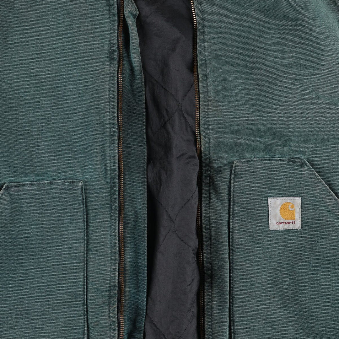 80s-90'S Carhartt Duck Vest Made in USA Men's XL Vintage /evb008429