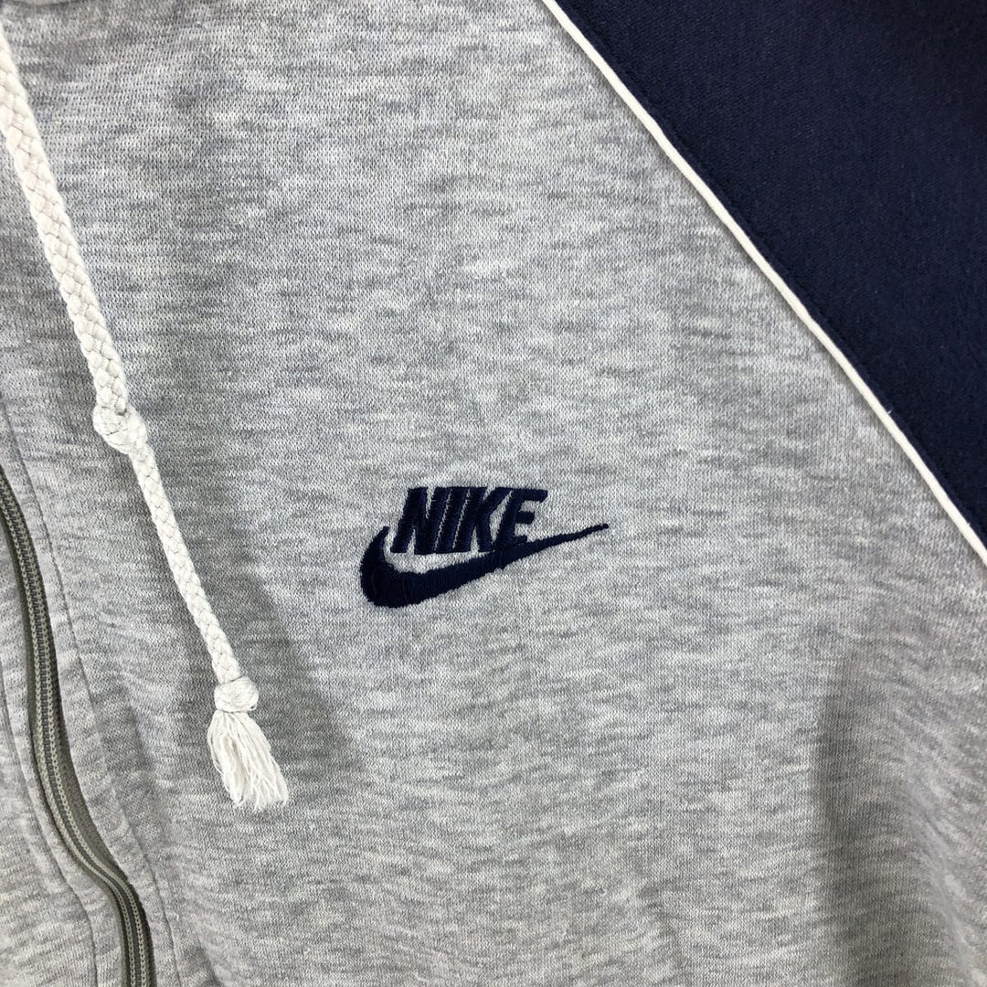 90'S Nike Silver Tag Sweat Full Zip Hoodie Men's XL Vintage /evb008447