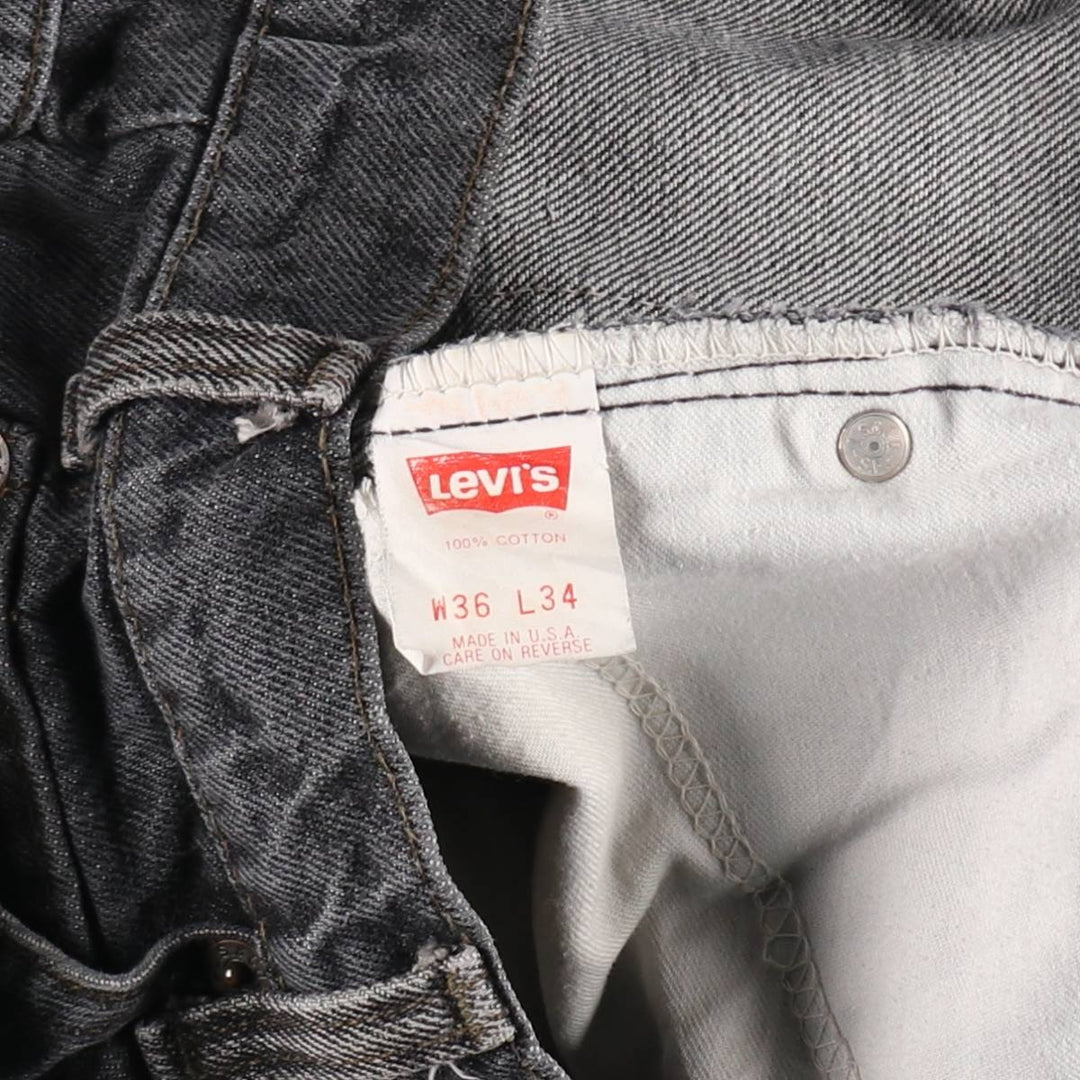 90'S Levi's 40505-0259 Yarn-dyed tapered denim pants made in the USA, men's w35 equivalent, vintage /evb008464