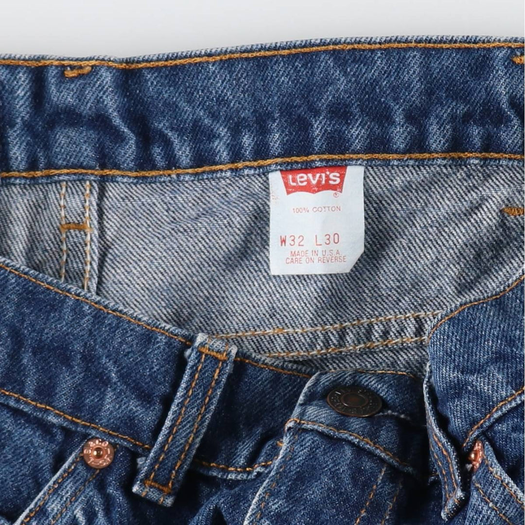 90'S Levi's 40517-0215 Orange Tab Bootcut Denim Pants Made in USA Men's W32 Vintage /evb008468