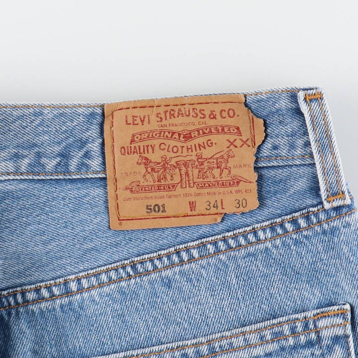 90'S Levi's 501-0193 Straight Denim Pants Made in USA Men's W34 Vintage /evb008477