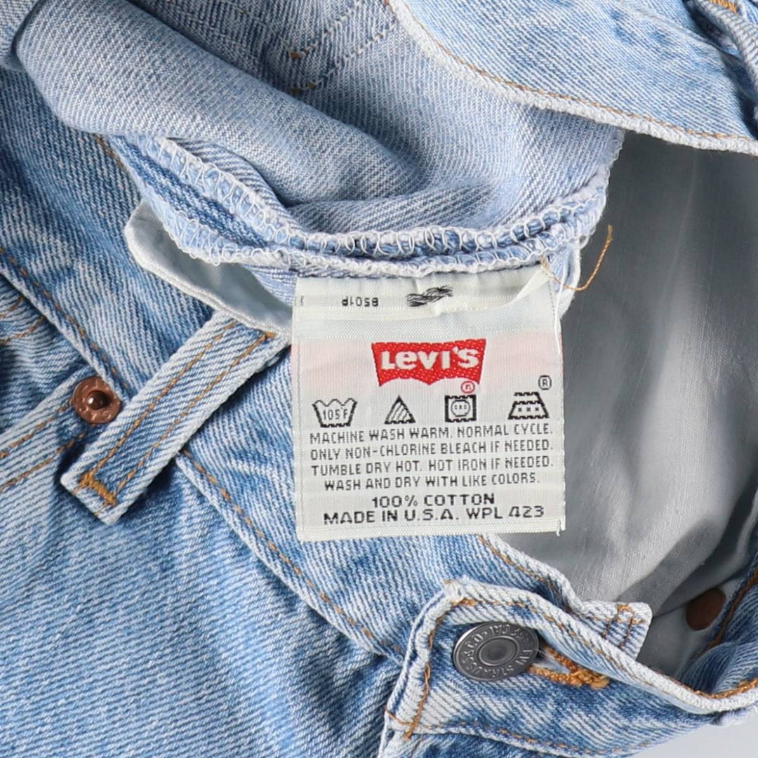 90'S Levi's 501 Straight Denim Pants Made in USA Men's W29 Vintage /evb008479