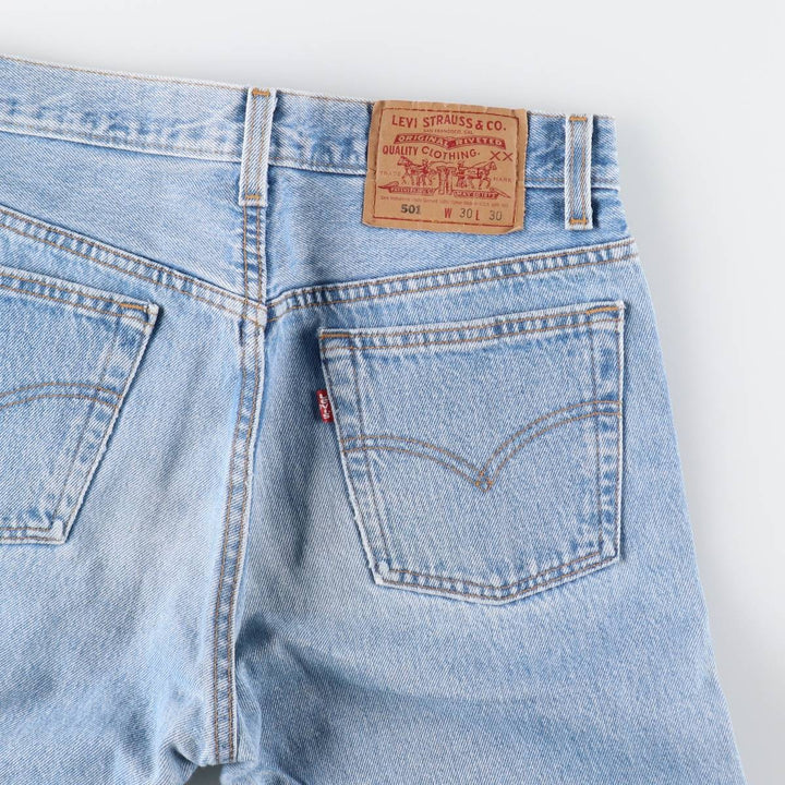 90'S Levi's 501 Straight Denim Pants Made in USA Men's W29 Vintage /evb008479