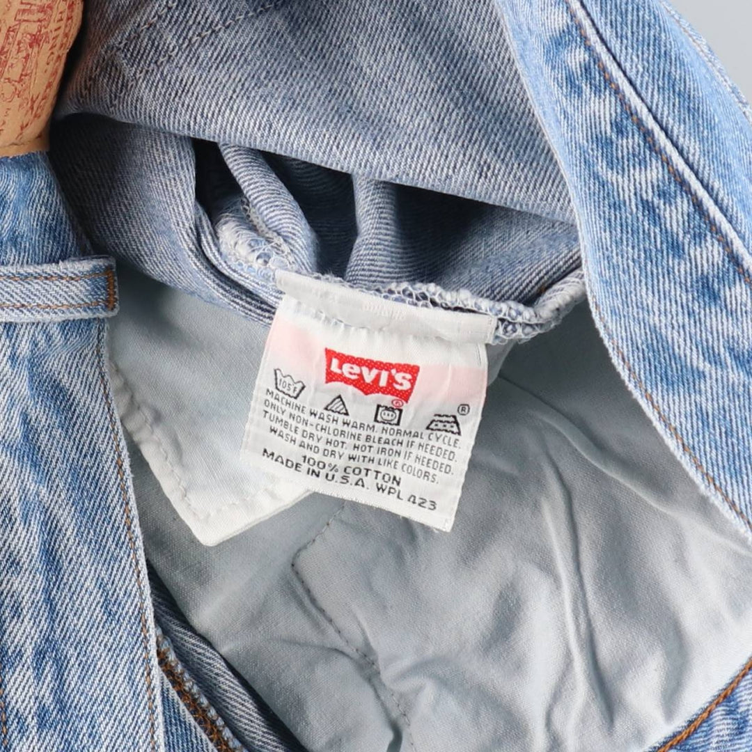 90'S Levi's 501 Straight Denim Pants Made in USA Men's W31 Vintage /evb008481