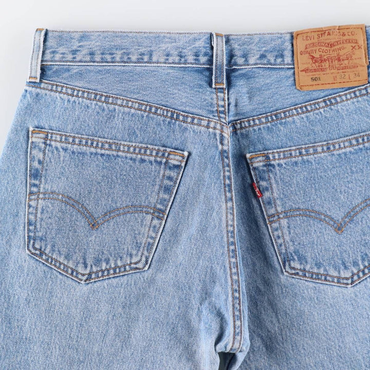 90'S Levi's 501 Straight Denim Pants Made in USA Men's W31 Vintage /evb008481