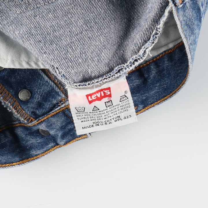 90'S Levi's 501-5915 Straight Denim Pants Made in USA Men's W38 Vintage /evb008483