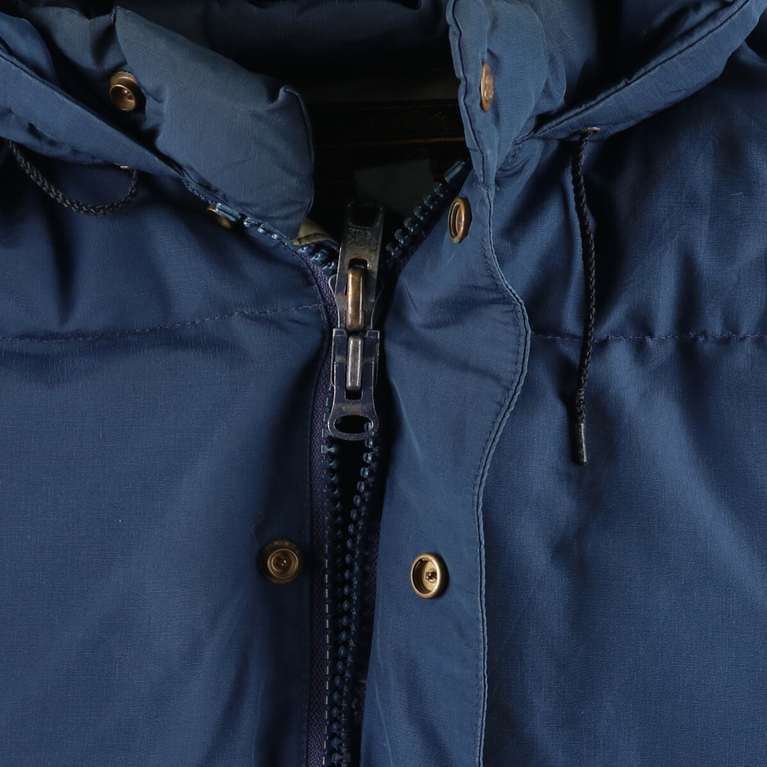 Vintage 70'S Eddie Bauer Black Tag Karakoram Goose Down Parka, Men's Size L Goose down (insulation) navy blue type Vintage Second Hand