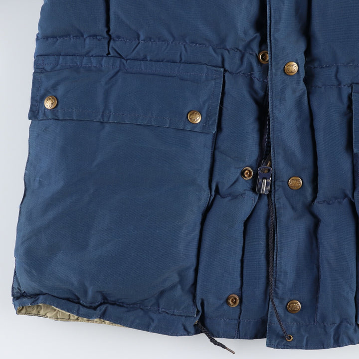 Vintage 70'S Eddie Bauer Black Tag Karakoram Goose Down Parka, Men's Size L Goose down (insulation) navy blue type Vintage Second Hand
