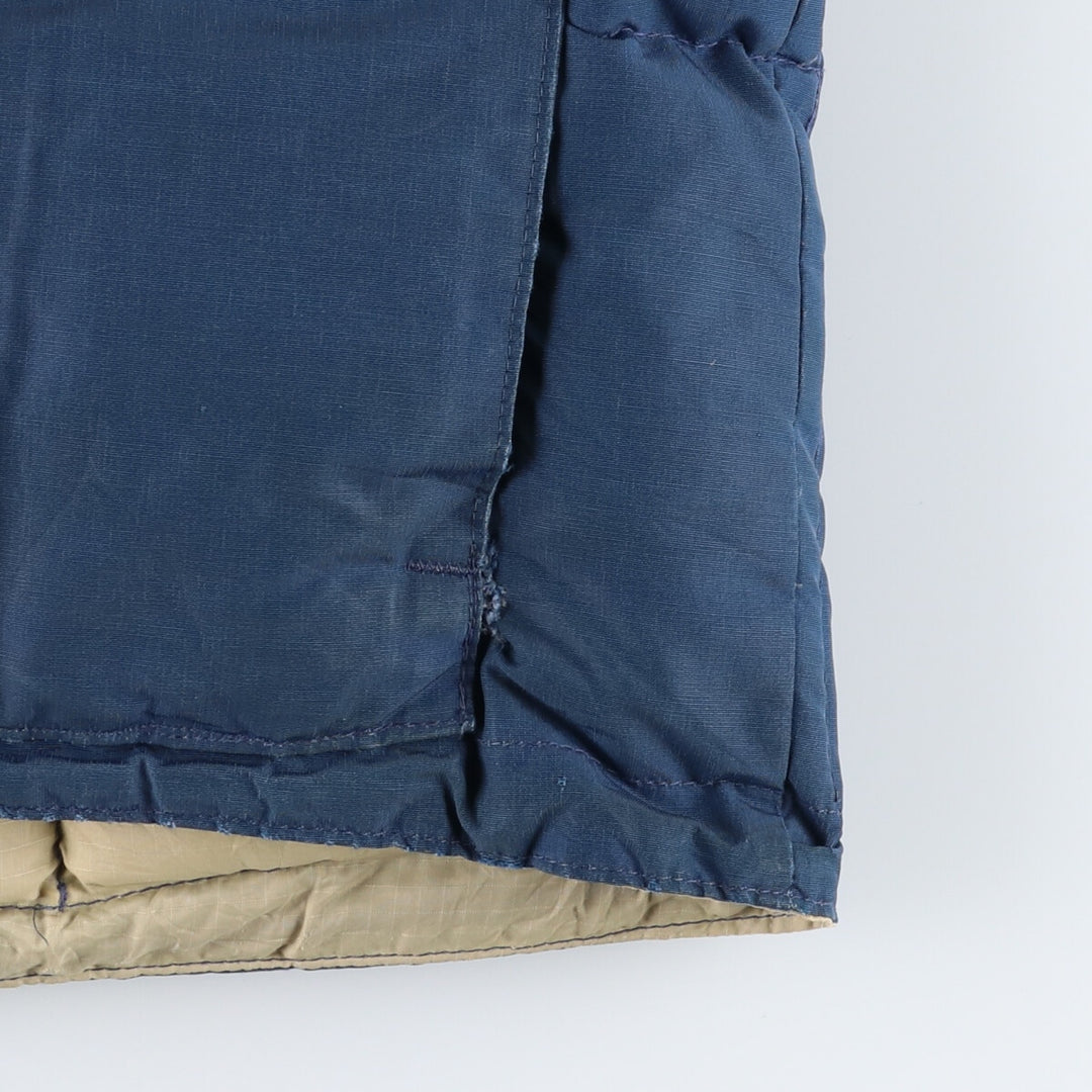 Vintage 70'S Eddie Bauer Black Tag Karakoram Goose Down Parka, Men's Size L Goose down (insulation) navy blue type Vintage Second Hand