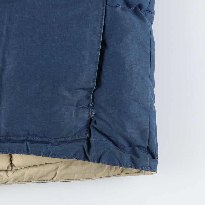 Vintage 70'S Eddie Bauer Black Tag Karakoram Goose Down Parka, Men's Size L Goose down (insulation) navy blue type Vintage Second Hand