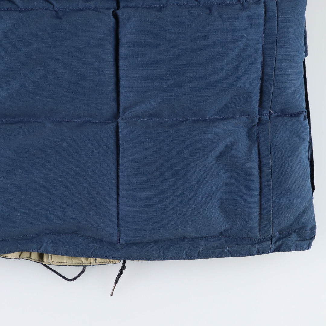 Vintage 70'S Eddie Bauer Black Tag Karakoram Goose Down Parka, Men's Size L Goose down (insulation) navy blue type Vintage Second Hand