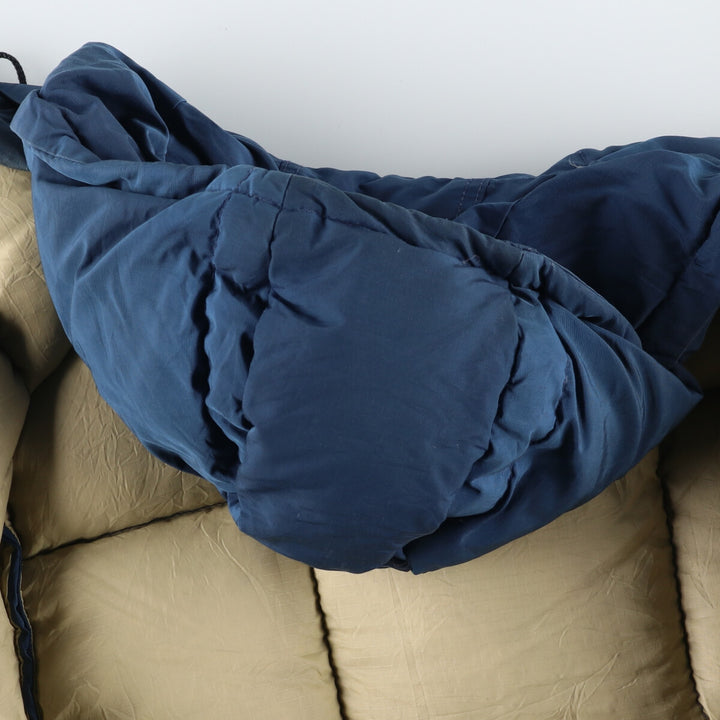 Vintage 70'S Eddie Bauer Black Tag Karakoram Goose Down Parka, Men's Size L Goose down (insulation) navy blue type Vintage Second Hand