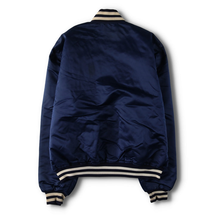 90'S Starter MLB New York Yankees Nylon Stadium Jacket Award Jacket Made in USA Men's XL Nylon navy blue type Vintage Second Hand