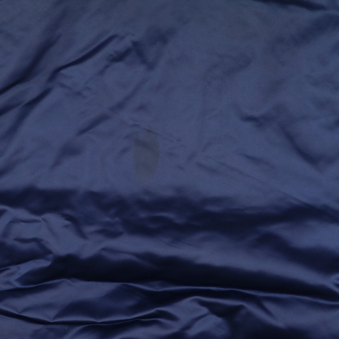 90'S Starter MLB New York Yankees Nylon Stadium Jacket Award Jacket Made in USA Men's XL Nylon navy blue type Vintage Second Hand